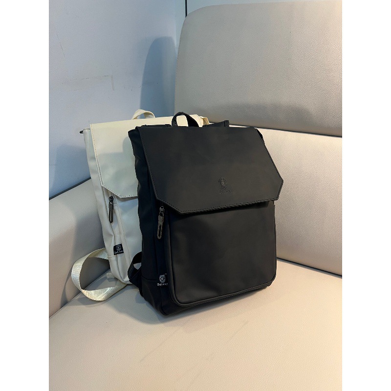 High Quality Flap PU Leather L - Leather Work Rucksack Mens 评论和价格