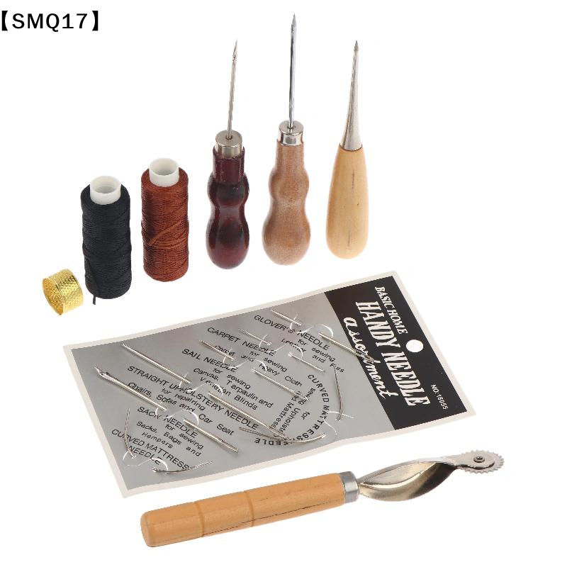 Leather Sewing Tools Kit Woode - Groover Stitching Tool 评论和价格