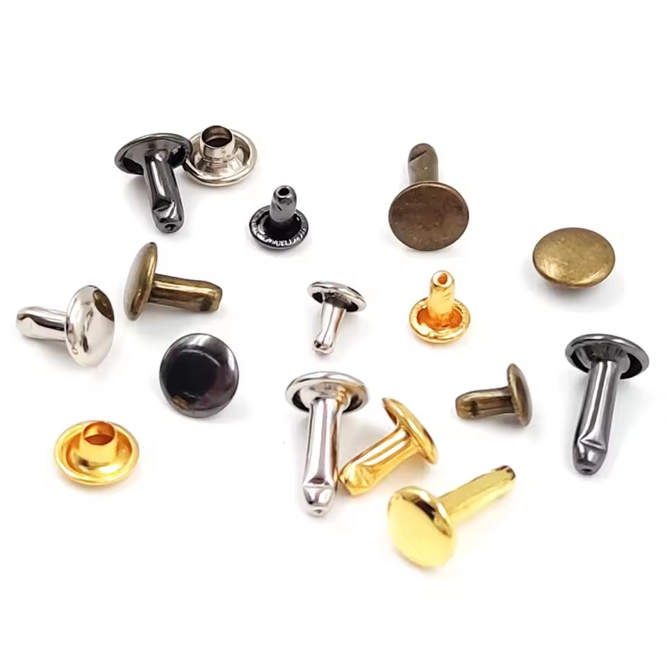 Metal Double Cap Rivets Stud R - Rivet Setter Tool 评论和价格