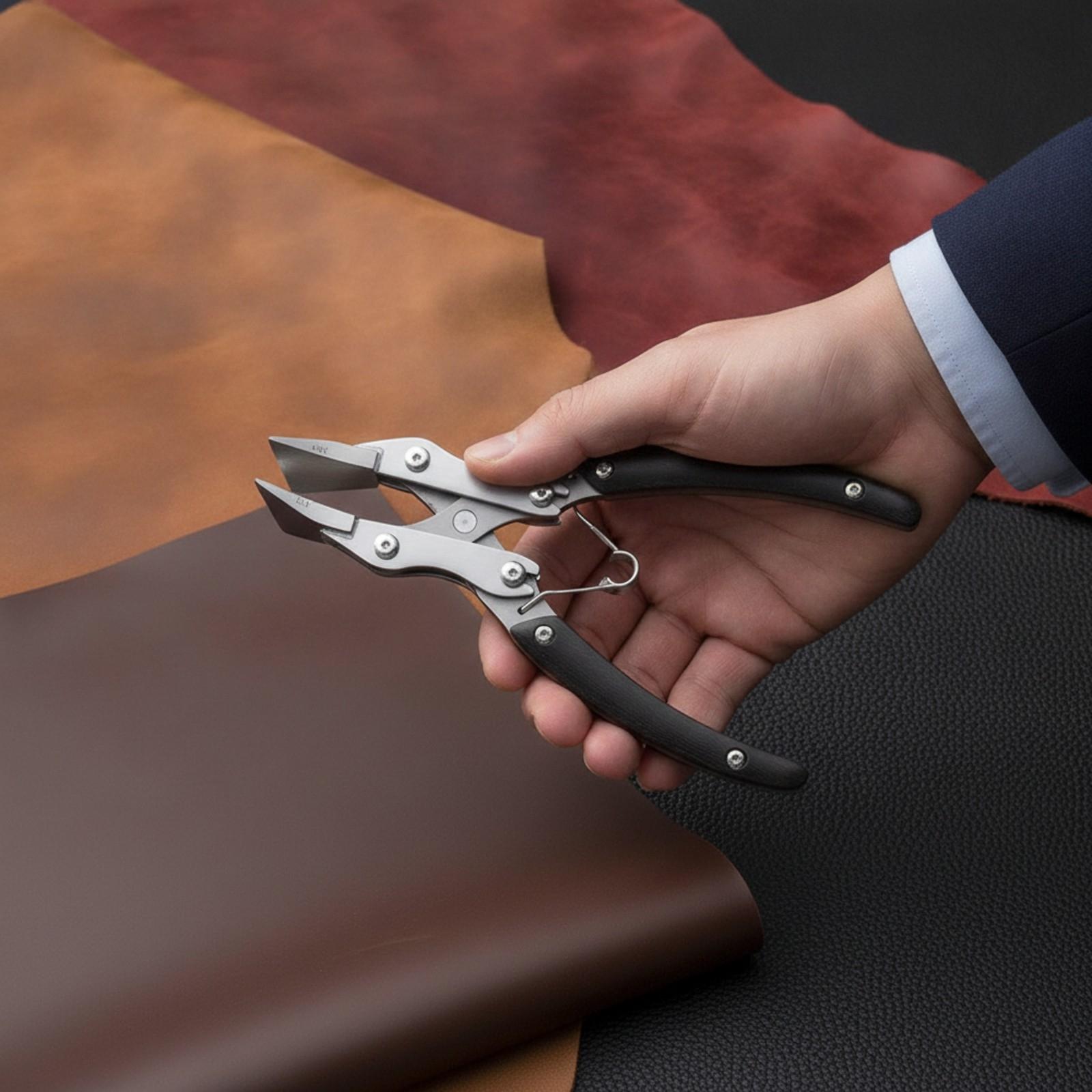 Flat Nose Pliers Leather Craft - Leatherwork Hand Press 评论和价格