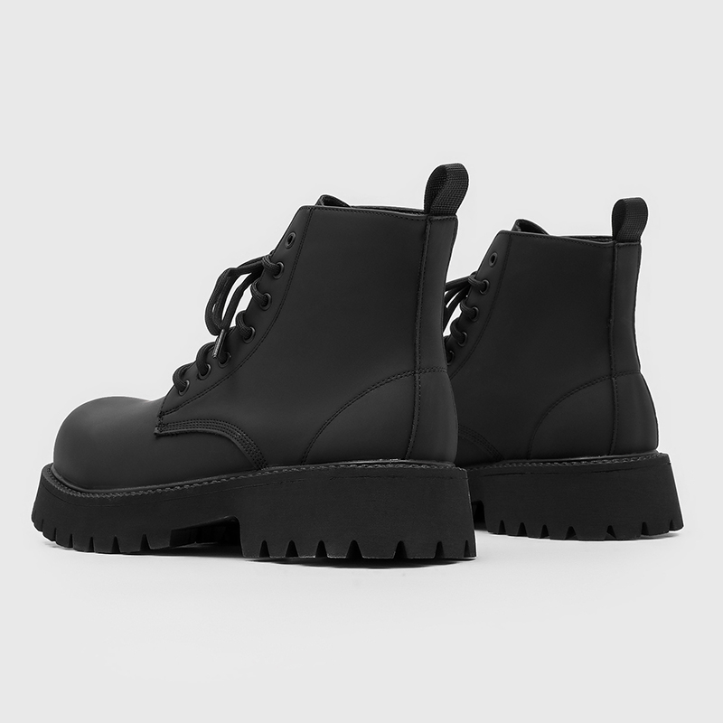 Size 38-46 Men Black High-top  - Leatherwork Designs 评论和价格