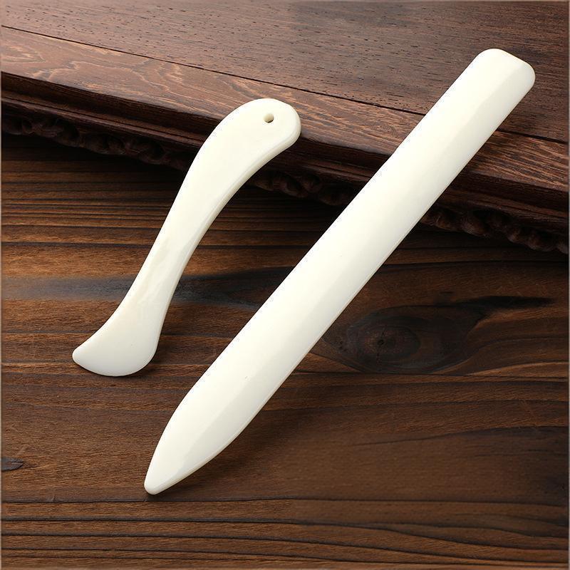 2Pcs Wear Resistant Leather Wo - Bone Folder Tool 评论和价格