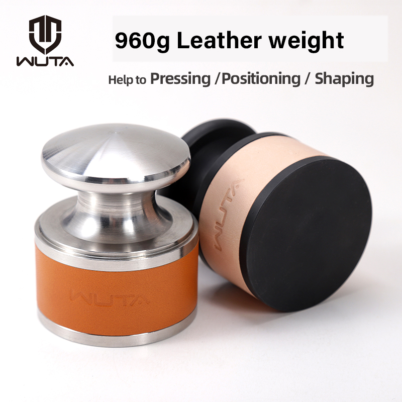 WUTA Stainless Steel 960g Leat - Leatherwork Hand Press 评论和价格