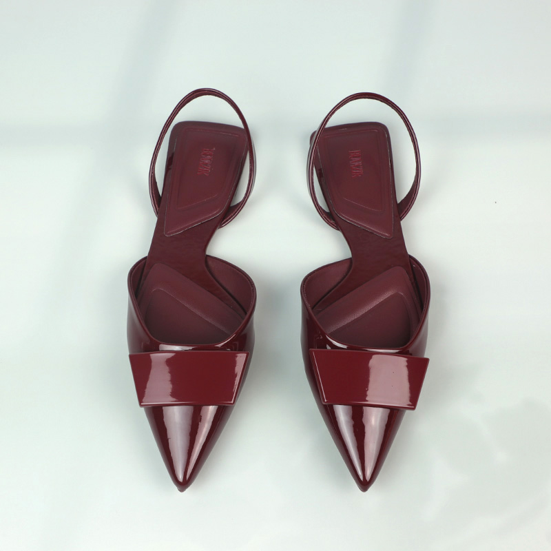 Brand Patent Leather Summer Wo - Leatherwork Designs 评论和价格