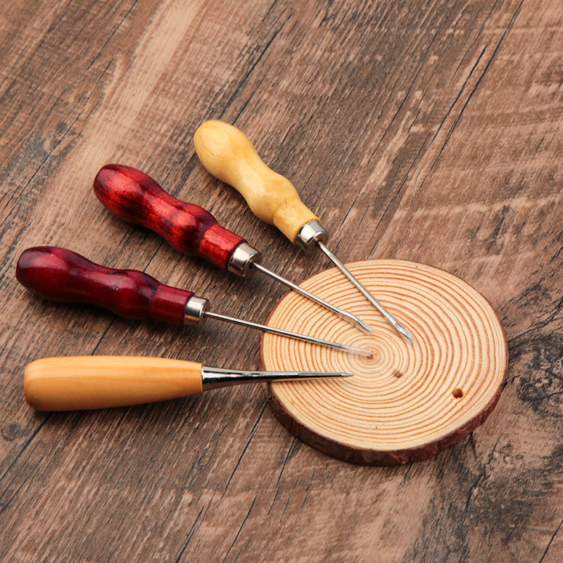 Leather Craft Tool Kit Leather - Groover Stitching Tool 评论和价格