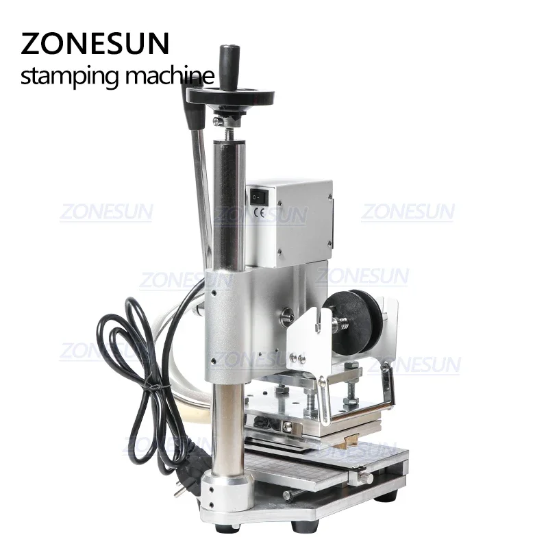 ZONESUN ZS110 Hot Foil Stampin - Leatherwork Hand Press 评论和价格