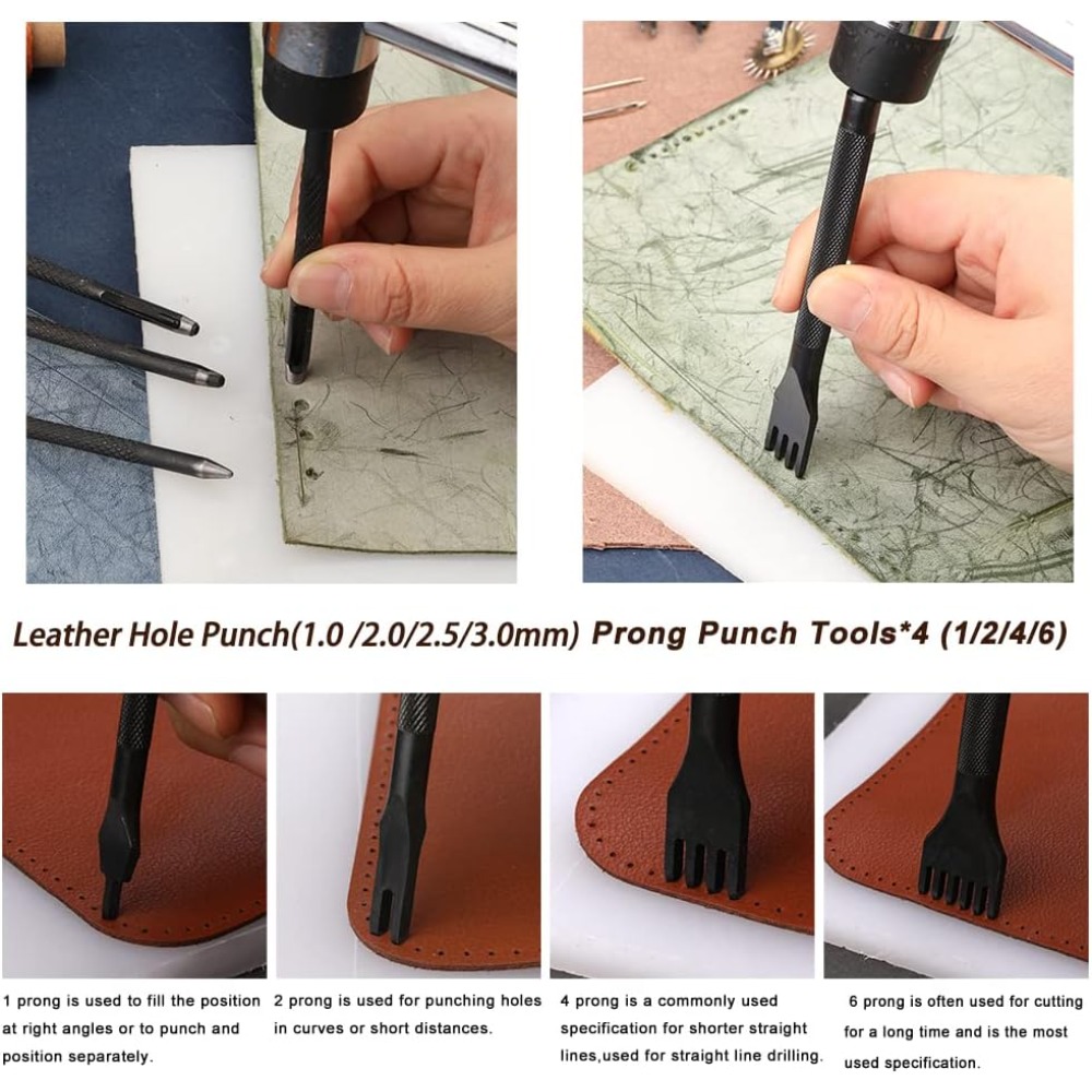 Leather Working Tools Practica - Groover Stitching Tool 评论和价格