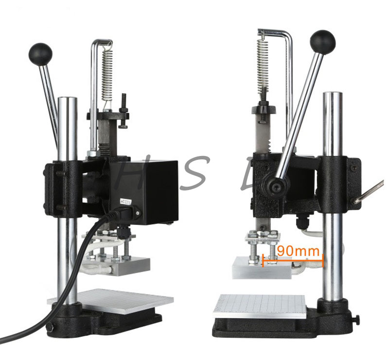 Manual Heat Press Stamping Mac - Leatherwork Hand Press 评论和价格